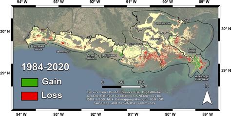 Satellites Help Scientists Track Dramatic Wetlands Loss in Louisiana ...