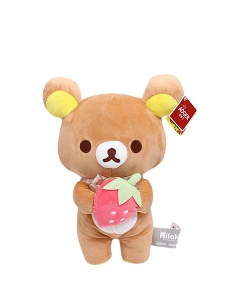 Rilakkuma Strawberry Plush – Kawaii Wanted