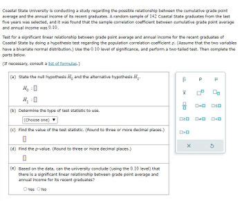 Answered: Coastal State University is conducting… | bartleby