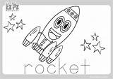 Rocket Coloring Page For Kids Free PDF Download  Ezpzlearncom sketch template