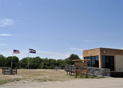 The visitors center at hIstoric Fort Lupton in, Weld County, Colorado ...