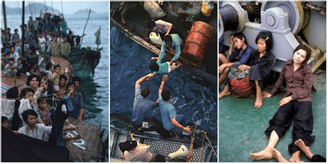 30 Incredible Photographs That Capture Brutal Life of Vietnamese Boat ...