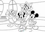 Free Printable Mickey Mouse Clubhouse Coloring Pages For Kids sketch template