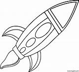Rocket Coloring Pages 60 Free Printables  ColoringAll sketch template