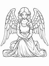 Angel coloring Pages Paradise Patterns For Quiet Drawing Hours  sketch template