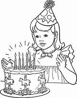 Birthday Coloring Pages – Printable sketch template