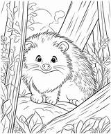 Porcupine Jungle coloring Page 29102962 Vector Art At Vecteezy sketch template