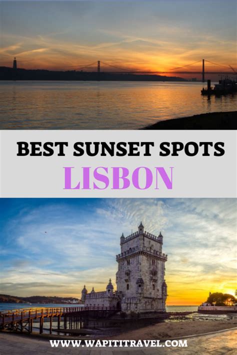 The best places to watch the sunset in Lisbon