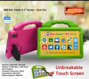 Bebe-Tab B88 8.0 Inches Dual-Sim Kids Educational Tablets in Circle - Toys, Payless Technology ...