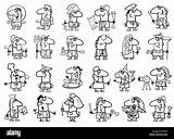 Occupations Coloring Pages sketch template