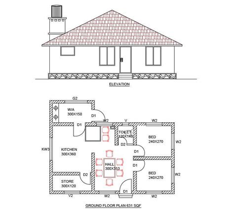 G 2 Residential Building Plan And Elevation Pdf - House Design Ideas