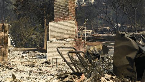 Devastation in Malibu after wildfires