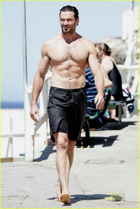 Hugh's beach body - Hugh Jackman Photo (4638288) - Fanpop