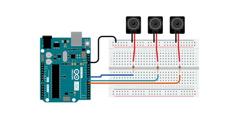 Playing tones on Multiple outputs using the tone() function | Arduino