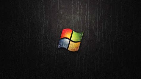 Microsoft Windows Logo Black Background UHD 4K Wallpaper | Pixelz