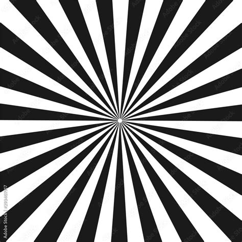 Black color burst background and sun rays vector illustration image ...