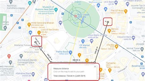 How to plan routes by measuring distance between two locations on ...