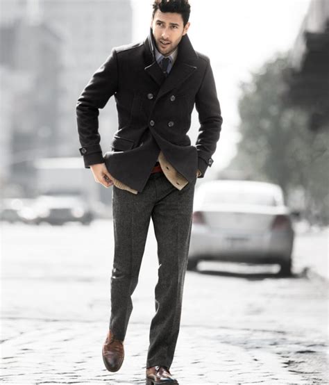 50 Peacoat Outfit Ideas for Men | Peacoat Outfit Ideas