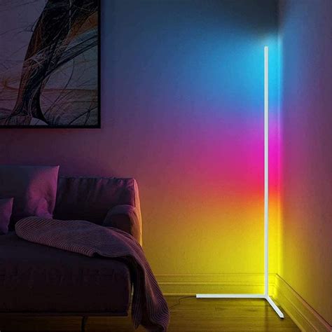 RGB Corner Floor Lamp | Color Changing Mood Lightning - INOLEDS