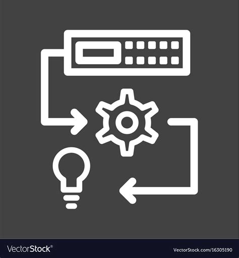 Machine learning Royalty Free Vector Image - VectorStock