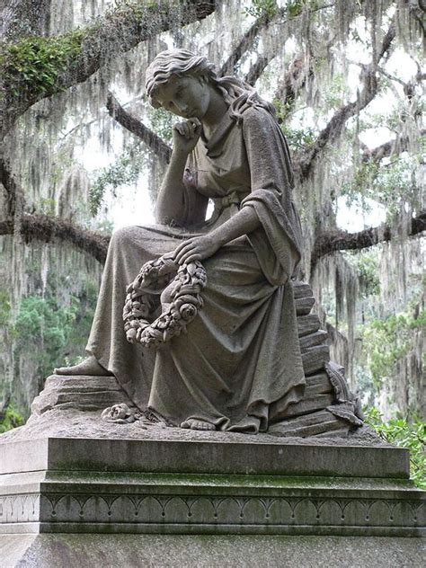 Statue at Bonaventure Cemetery, Savannah | Statue, Buddha statue, Greek ...