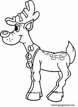 Reindeer Coloring Pages  Coloring Pages For Kids And Adults sketch template
