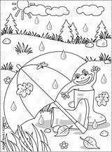 Coloring Pages For Rainy Days sketch template