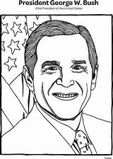 George W Bush  Crayolacom sketch template