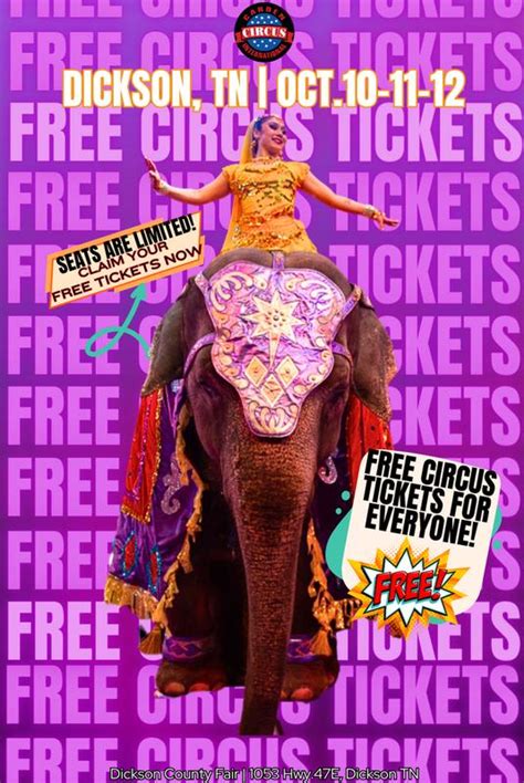 Carden International Circus Tickets