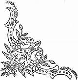 Corner Border Coloring Pages Sketch Page sketch template
