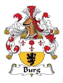 Burg Family Crest – Heraldic Jewelry