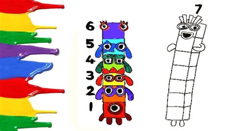 #numberblocks | Coloring for kids, Drawing for kids, Crafts for kids