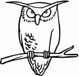 Free Printable Owl Coloring Pages For Kids sketch template