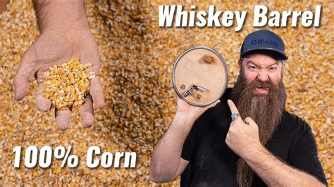 I Turned Corn Into Whiskey & Filled A Barrel - YouTube