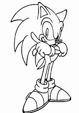 Printable Sonic The Hedgehog Coloring Pages  Templates sketch template