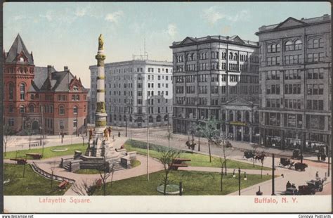 Lafayette Square, Buffalo, New York, c.1905 - Buffalo News Co U/B ...