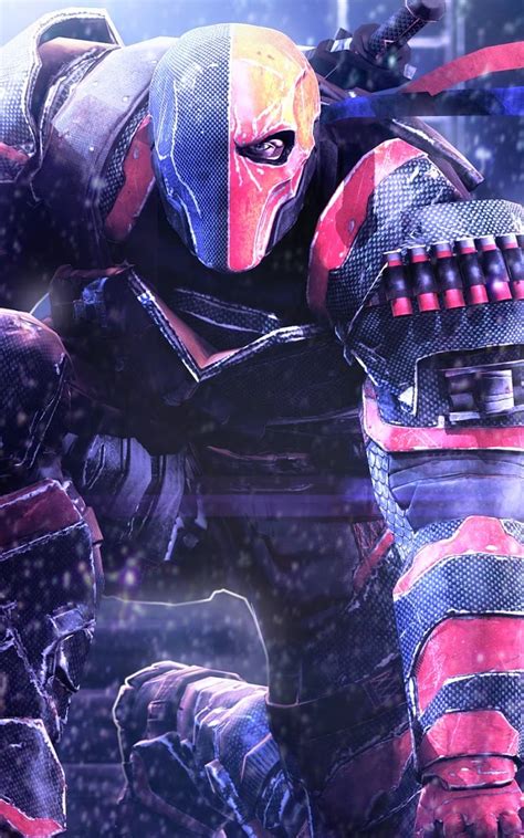 Deathstroke Batman Arkham Origins Android Wallpaper - Death Stroke ...