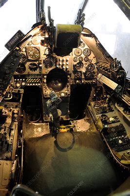 Harrier jump jet cockpit - Stock Image - C037/8602 - Science Photo Library