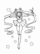Sailor Moon coloring Page sketch template