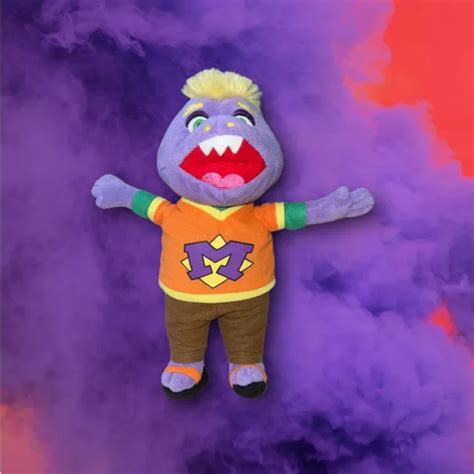 CHUCK E CHEESE Pizza Time Mr Munch 11” Plush Monster Doll Toy Stuffed Animal $7.99 - PicClick