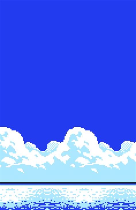 Clouds | Pixel art, Art, Clouds