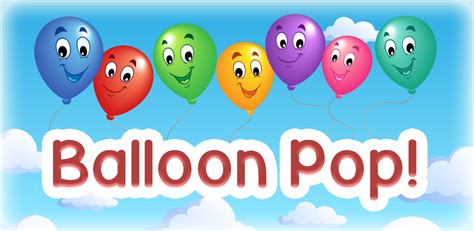 Amazon.com: Kids Balloon Pop Game - HD Balloon Popping Fun for Preschool and Kindergarten ...