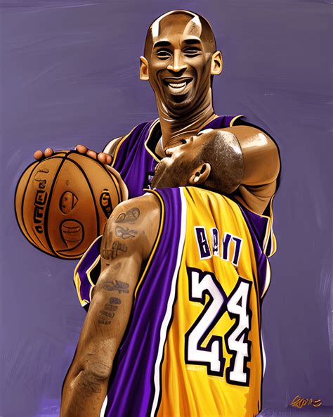 Kobe Bryant Painting · Creative Fabrica