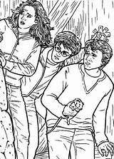 Printable Coloring Pages Harry Potter sketch template