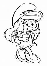 Smurfs Coloring Pages Games For Kids sketch template