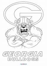 Free Printable Georgia Bulldogs Football Coloring Pages For Kids sketch template