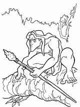 Tarzan With A Spear coloring Page  Download Print Or Color Online For sketch template