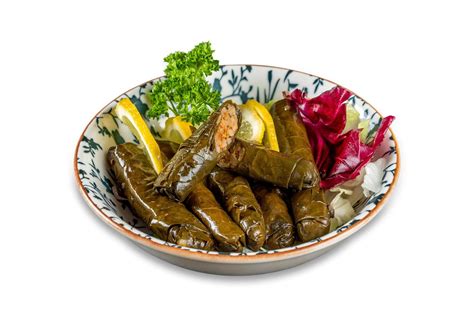 Yaprak sarma, Traditional Turkish cuisine delicacies. Delicious dolma ...