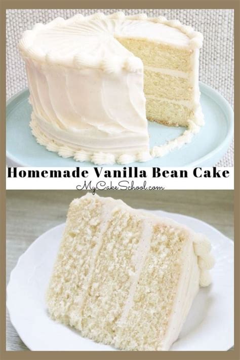 The BEST Vanilla Bean Cake Recipe | My Cake School