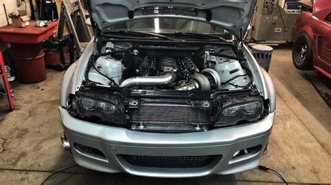 BMW E46 M3 Engine Swap Pt. 6 | Custom Exhaust and Turbo Piping - YouTube